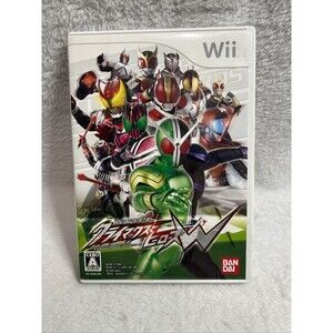 Japanese Kamen Rider Climax Heroes W Nintendo Wii Japan Import No Manual